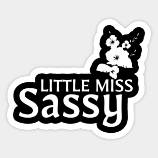 Little Miss Sassy Sticker